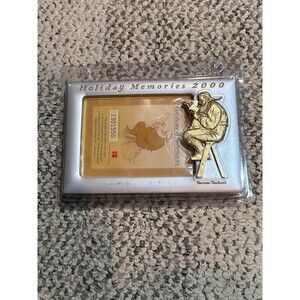 2000 Kodak Holiday Memories Norman Rockwell Frame Limited